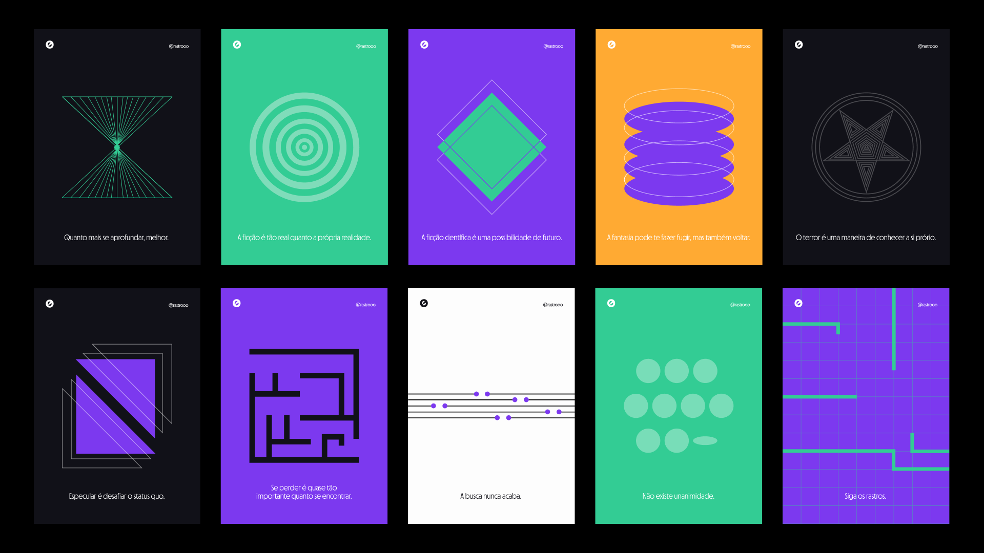 Collection of poster designs